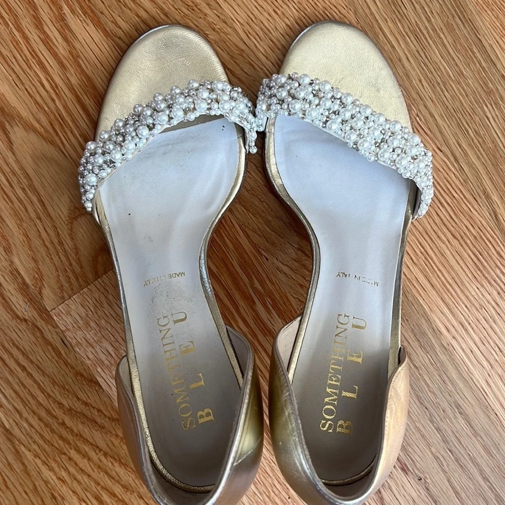 New Something’s Blue Cappy D’Orsay Sandal Size 7 Display